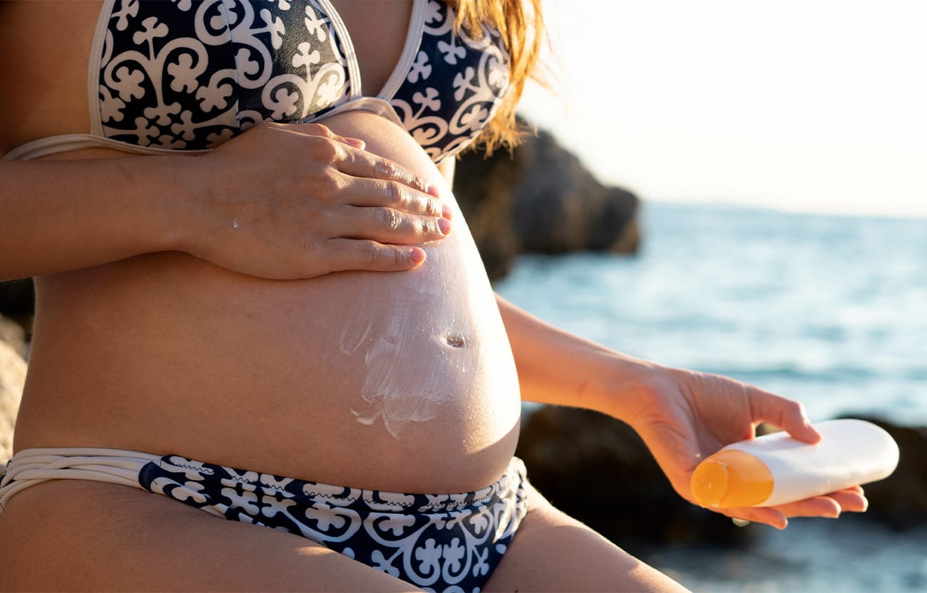 Le soleil enceinte